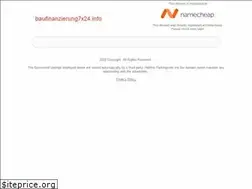 Sites similar to baufinanzierung7x24.info