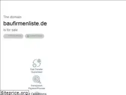 Sites similar to baufirmenliste.de