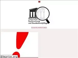 Sites similar to bauforschung-denkmalpflege.de