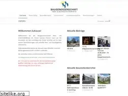Sites similar to baugenos.de