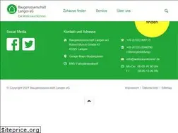 Sites similar to baugenossenschaft-langen.de