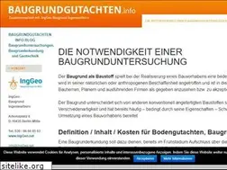 Sites similar to baugrundgutachten.info