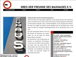 Sites similar to bauhaus-freunde.de
