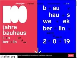 Sites similar to bauhaus100.berlin