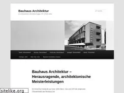 Sites similar to bauhausarchitektur.info