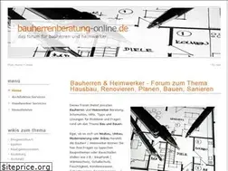 Sites similar to bauherrenberatung-online.de