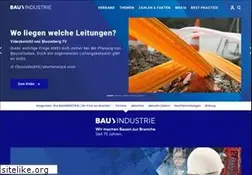 Sites similar to bauindustrie.de