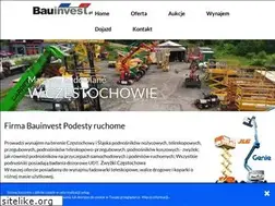 Sites similar to bauinvest.pl