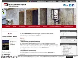 Sites similar to baukammerberlin.de