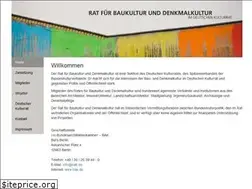 Sites similar to baukulturrat.de