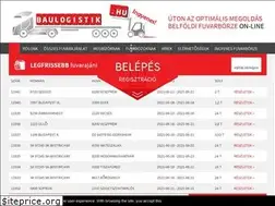 Sites similar to baulogistik.hu