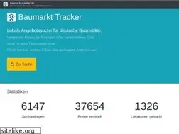 Sites similar to baumarkt-tracker.de