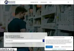 Sites similar to baumarkt-verzeichnis.de