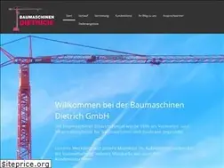 Sites similar to baumaschinen-dietrich.de