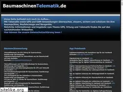 Sites similar to baumaschinentelematik.de