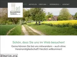 Sites similar to baumberge-verein.de