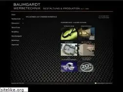 Sites similar to baumgardt-werbetechnik.de