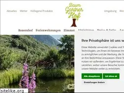 Sites similar to baumgartnerhof.net