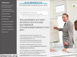 Sites similar to baumhoefer-bdu.de