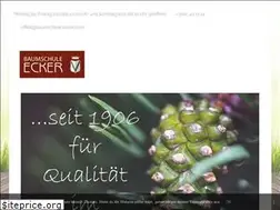 Sites similar to baumschule-ecker.com