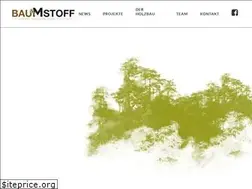 Sites similar to baumstoff.at