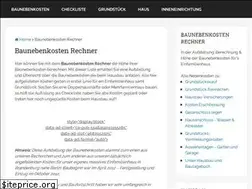 Sites similar to baunebenkosten-rechner.de