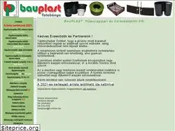 Sites similar to bauplast.hu