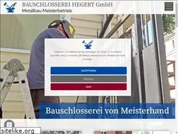 Sites similar to bauschlosserei-hegert.de