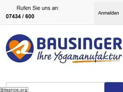 Sites similar to bausinger.de