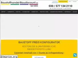 Sites similar to baustoffhandel-baudiscount.de