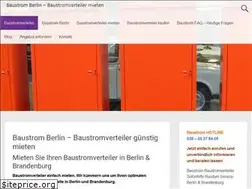 Sites similar to baustrom-baustromverteiler.de