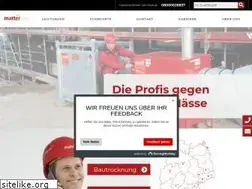 Sites similar to bautrocknung-matter.de