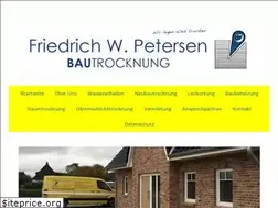 Sites similar to bautrocknung-petersen.de