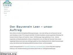 Sites similar to bauverein-leer.de