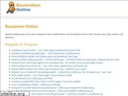 Sites similar to bauwissen-online.de
