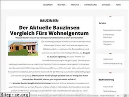 Sites similar to bauzinsen.com