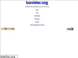 Sites similar to bavister.org