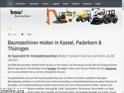Sites similar to baw-baumaschinen.de