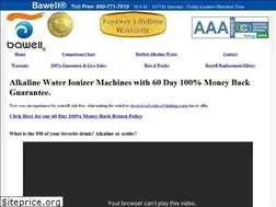 Sites similar to bawellwaterionizers.com