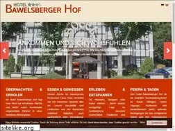 Sites similar to bawelsbergerhof.de