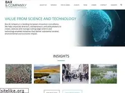 Sites similar to baxcompany.com