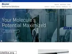 Sites similar to baxterbiopharmasolutions.com