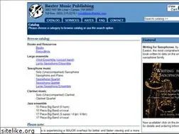 Sites similar to baxtermusicpublishing.com