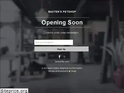 Sites similar to baxterspetshop.com