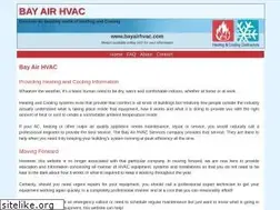 Sites similar to bayairhvac.com