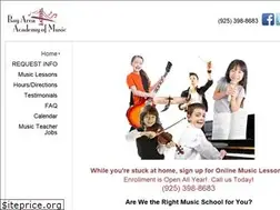 Sites similar to bayareaacademyofmusic.com