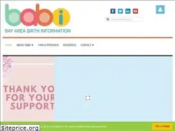 Sites similar to bayareabirthinfo.org