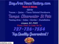 Sites similar to bayareafencefactory.net