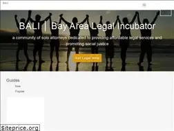 Sites similar to bayarealegalincubator.org