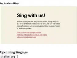Sites similar to bayareasacredharp.org